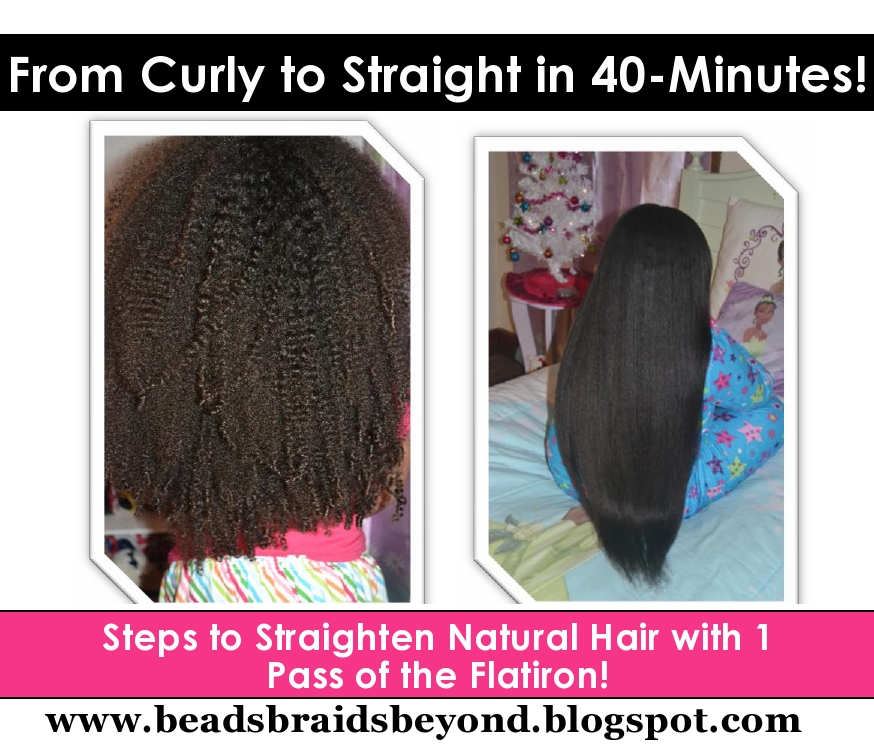 Flat iron natural hair 4c deals